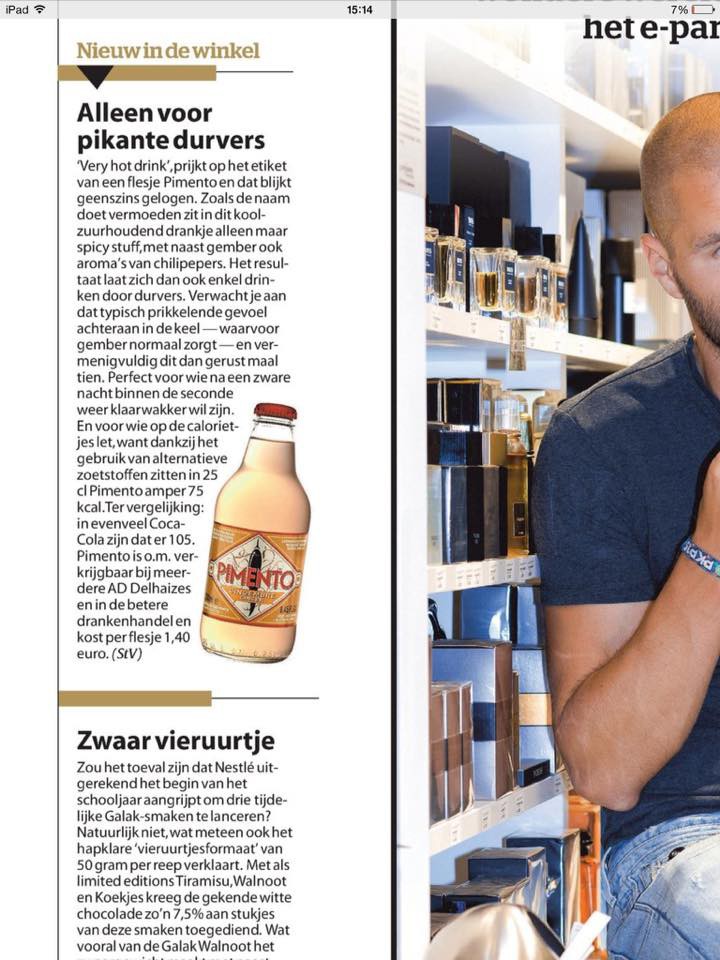 Pimento Spicy Ginger Ale -- HLN 05-06.09.2015